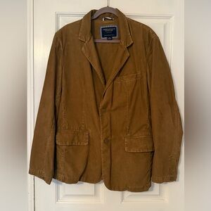 American Eagle Outfitters Men's Tan Corduroy Jacket